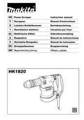 Makita HK1820 Gebruiksaanwijzing