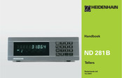 HEIDENHAIN ND 281 B Handboek