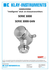 KLAY-INSTRUMENTS 3000-SAN Series Handleiding