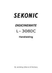 Sekonic DIGICINEMATE L-308DC Handleiding