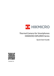 Hikmicro EXPLORER Series Snelstartgids