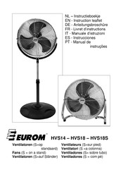 EUROM HVS18 Instructieboekje