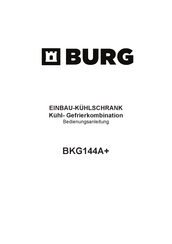 Burg BKG144A+ Handleiding