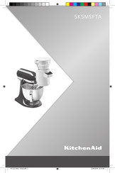 KitchenAid 5KSMSFTA Handleiding