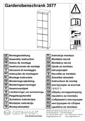 GERMANIA WERK 3577 Montage-Instructie