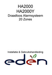 Eden HA2000 Installatie En Gebruikshandleiding