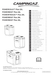 Campingaz POWERCOLD Plus 23L Gebruiksaanwijzing