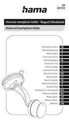 Hama 00201512 Gebruiksaanwijzing