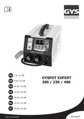 GYS GYSPOT EXPERT 230 Handleiding