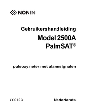 Nonin 2500A PalmSAT Gebruikershandleiding