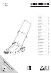 Kärcher S 500 Handleiding