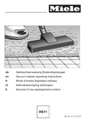 Miele Complete C2 Gebruiksaanwijzing