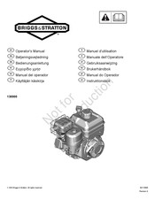 Briggs & Stratton 130000 Gebruiksaanwijzing