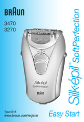 Braun Silk-epil SoftPerfection EasyStart 3270 Gebruiksaanwijzing