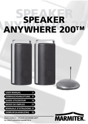 Marmitek Speaker Anywhere 200 Gebruiksaanwijzing