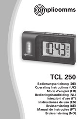 Amplicomms TCL 250 Bedieningshandleiding