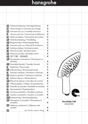 Hansgrohe PuraVida 150 28567 Series Gebruiksaanwijzing
