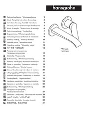 Hansgrohe Vivenis 75050 Series Gebruiksaanwijzing