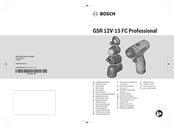 Bosch GSR 12V-15 FC Professional Oorspronkelijke Gebruiksaanwijzing