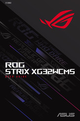 ASus ROG Strix XG32WCMS Handleiding