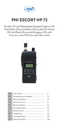 PNI ESCORT HP 72 Handleiding
