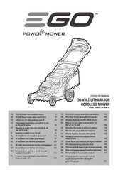 Ego Power+ LM1900E-SP Vertaling Van De Originele Handleiding