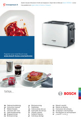 Bosch TAT6A001 Gebruiksaanwijzing