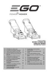 Ego Power+ LM2020E-SP Handleiding