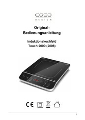 CASO DESIGN Touch 2000 Originele Gebruiksaanwijzing