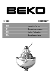 Beko CS234020T Gebruiksaanwijzing