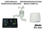 Alecto WS-3850 Gebruiksaanwijzing