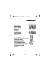 Panasonic KX-TGA855EXB Installatiehandleiding