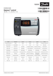 Danfoss Optyma control AK-RC 113 Installatiehandleiding