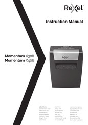 Rexel Momentum X406 Handleiding