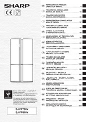 Sharp SJ-FP760V Gebruiksaanwijzing