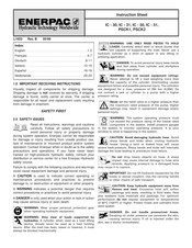 Enerpac IC-30 Instructieblad