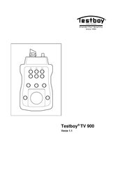 Testboy TV 900 Bedieningshandleiding