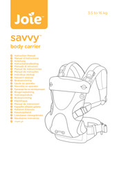 Joie savvy Instructiehandleiding