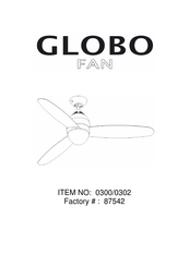 Globo 0300 Handleiding