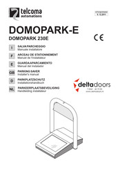 Telcoma Automations DOMOPARK-E Series Handleiding