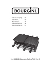 Bourgini 16.1008.00.00 Gebruiksaanwijzing