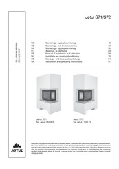 Jøtul S71 Installatie- En Montage Instructie