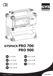 GYS GYSPACK PRO 700 Gebruiksaanwijzing