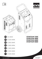 GYS STARTIUM 480E Gebruiksaanwijzing