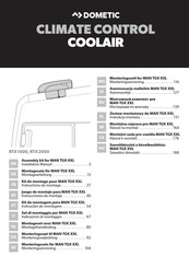 Dometic COOLAIR RTX1000 Montagehandleiding