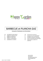 Happy Garden CHABQ550 Handleiding