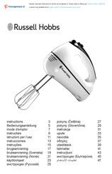 Russell Hobbs 18965-56 Instructies