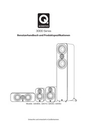 Q Acoustics 3000 Series Gebruikershandleiding