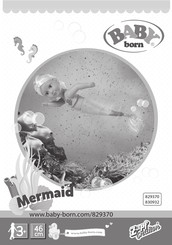 Zapf Creation Baby Born Mermaid 829370 Handleiding