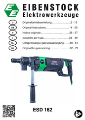 EIBENSTOCK ESD 162 Oorspronkelijke Gebruiksaanwijzing